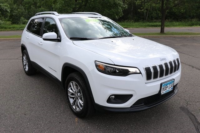 Used 2021 Jeep Cherokee Latitude Lux with VIN 1C4PJMMXXMD222778 for sale in Virginia, Minnesota