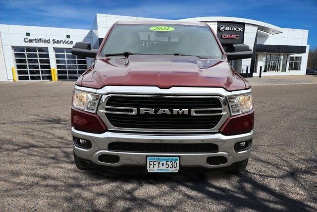 Used 2021 RAM Ram 1500 Pickup Big Horn/Lone Star with VIN 1C6SRFMT9MN749515 for sale in Virginia, Minnesota