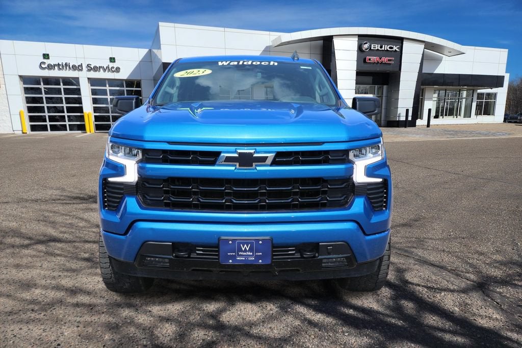 Used 2023 Chevrolet Silverado 1500 RST with VIN 1GCUDEELXPZ279484 for sale in Virginia, Minnesota
