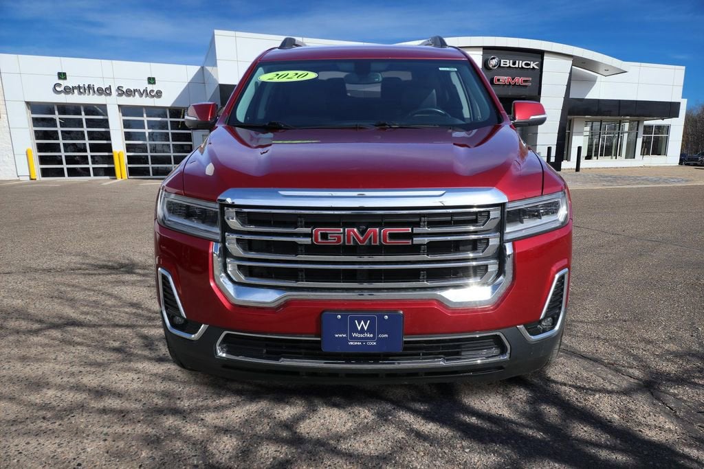 Used 2020 GMC Acadia SLT with VIN 1GKKNULS0LZ213081 for sale in Virginia, Minnesota