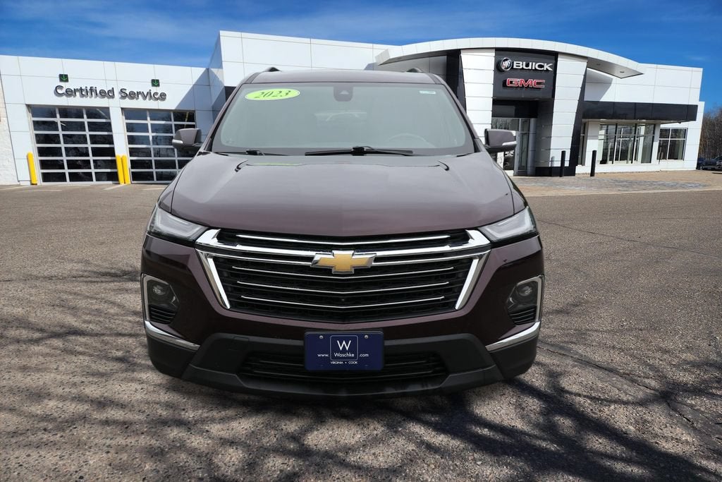 Used 2023 Chevrolet Traverse 3LT with VIN 1GNEVHKW4PJ254667 for sale in Virginia, Minnesota