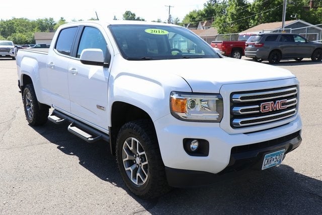 Used 2018 GMC Canyon All Terrain with VIN 1GTG6CEN4J1123802 for sale in Virginia, Minnesota
