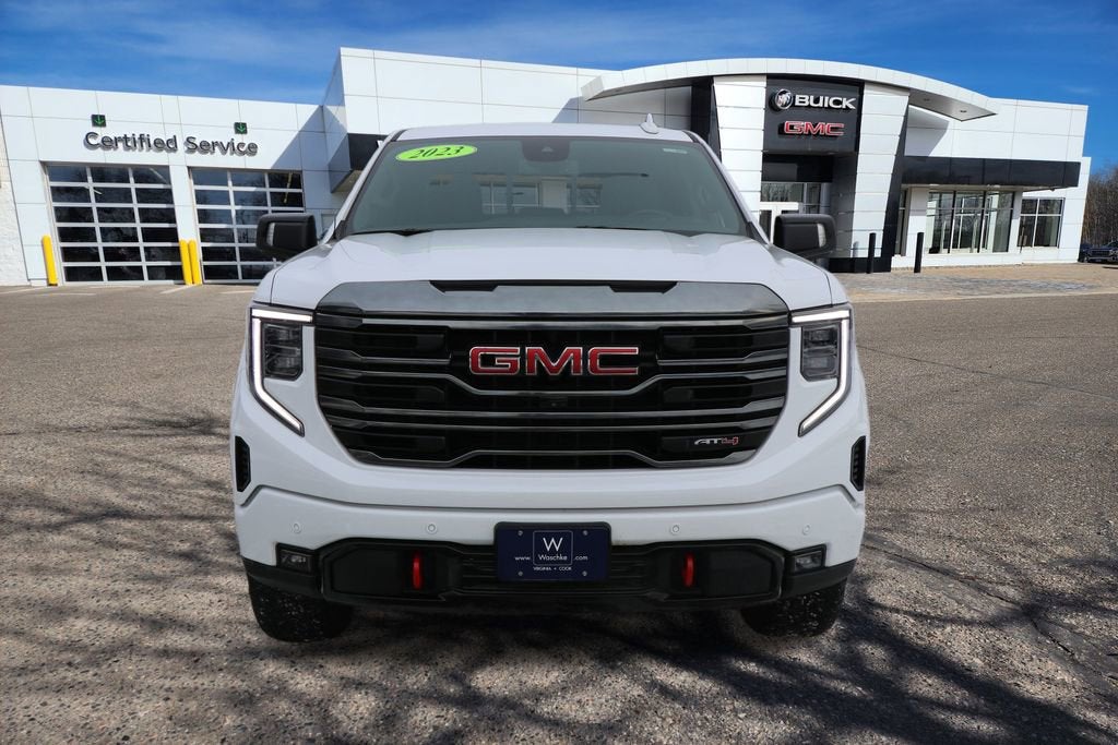 Used 2023 GMC Sierra 1500 AT4 with VIN 1GTUUEEL2PZ209462 for sale in Virginia, Minnesota