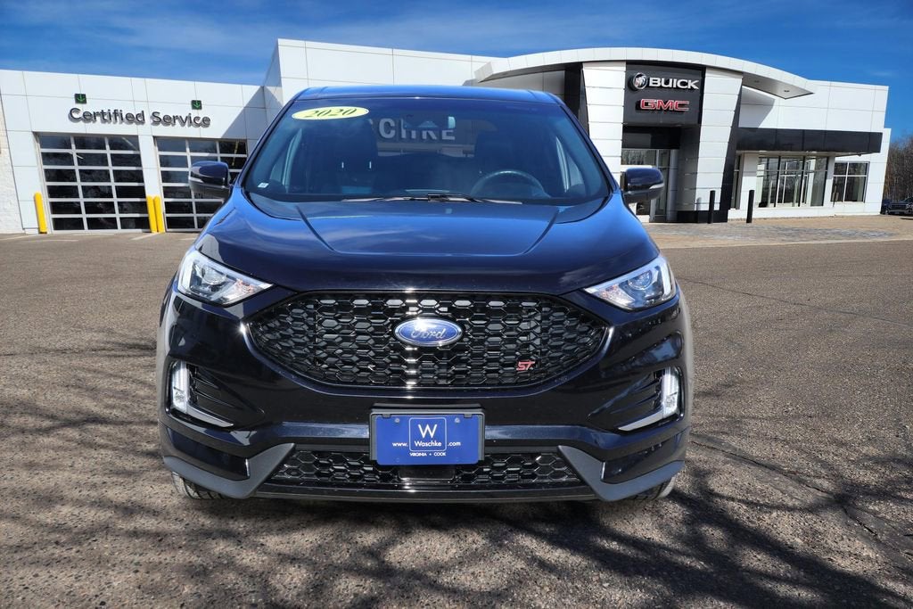Used 2020 Ford Edge ST with VIN 2FMPK4AP4LBA37076 for sale in Virginia, Minnesota