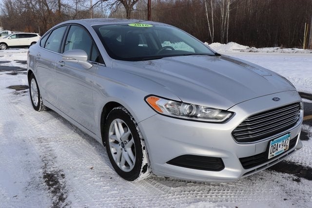Used 2016 Ford Fusion SE with VIN 3FA6P0H70GR355922 for sale in Virginia, Minnesota