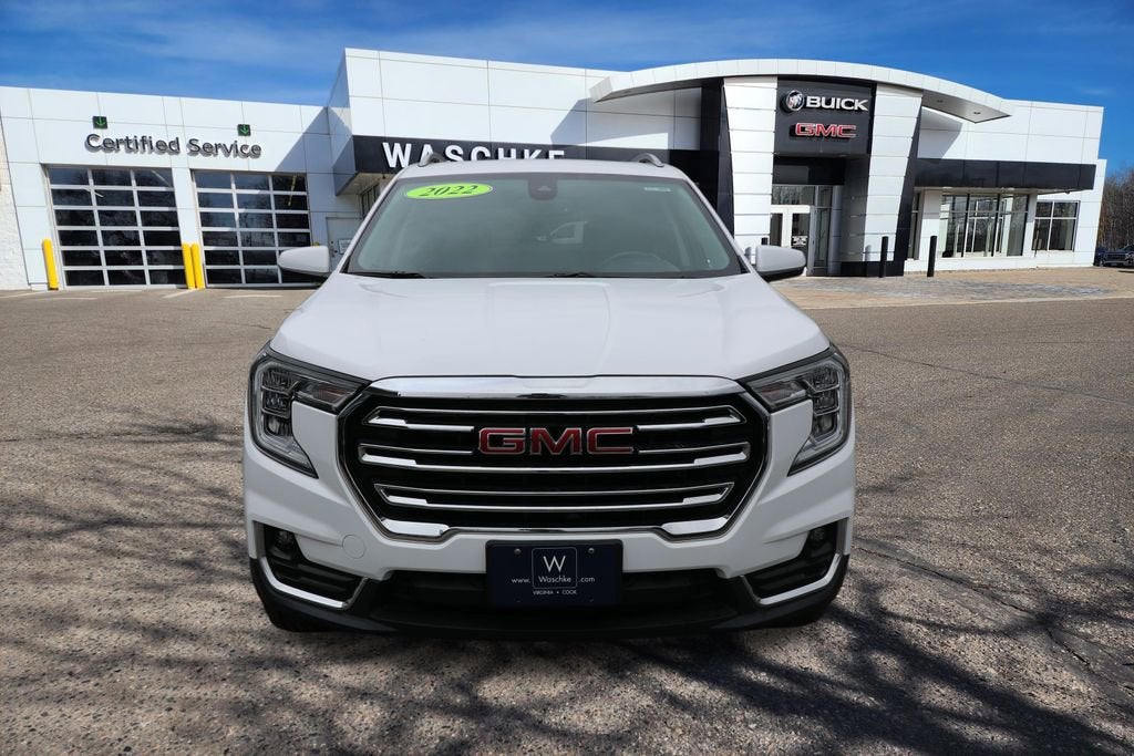 Used 2022 GMC Terrain SLT with VIN 3GKALVEV7NL152076 for sale in Virginia, Minnesota