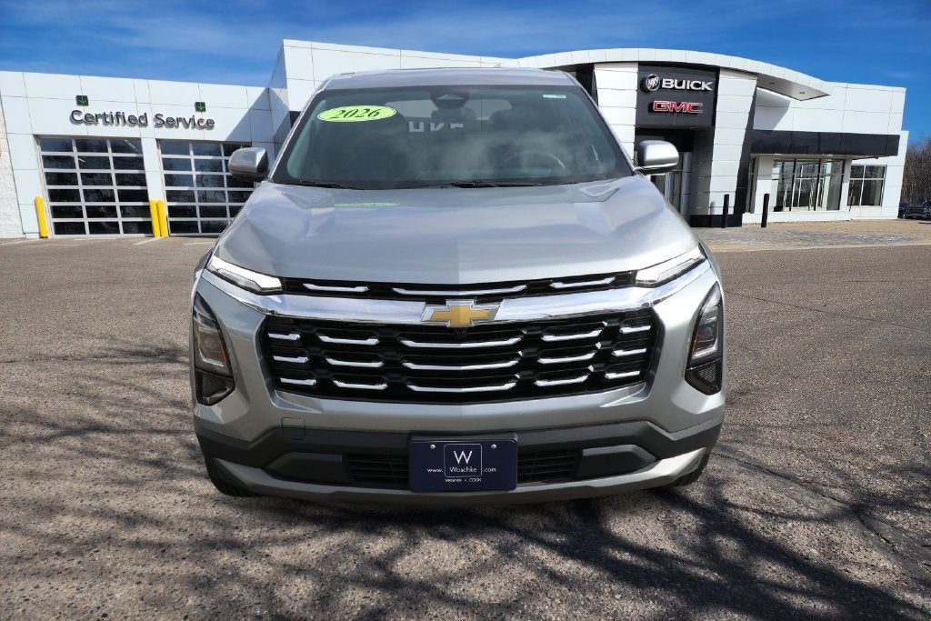 Used 2026 Chevrolet Equinox LT with VIN 3GNAXPEG2TL261496 for sale in Virginia, Minnesota