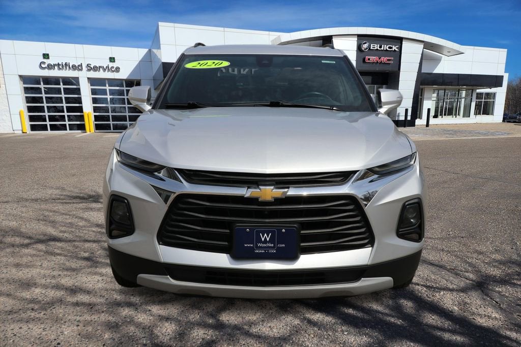 Used 2020 Chevrolet Blazer 3LT with VIN 3GNKBJRS9LS666419 for sale in Virginia, Minnesota