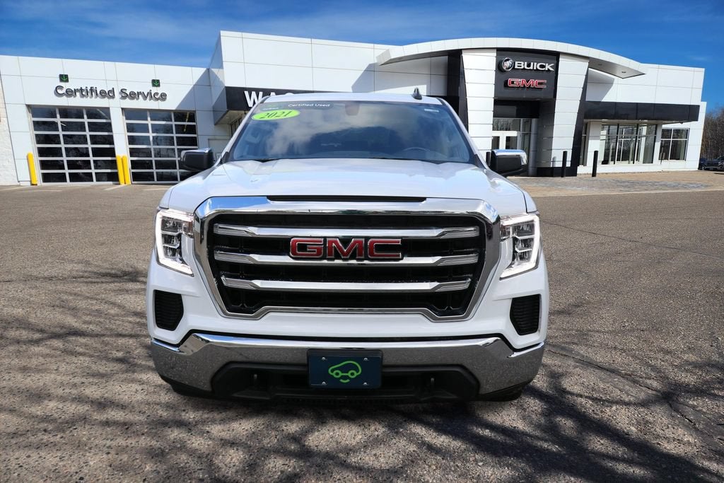 Used 2021 GMC Sierra 1500 SLE with VIN 3GTU9BET7MG438666 for sale in Virginia, Minnesota