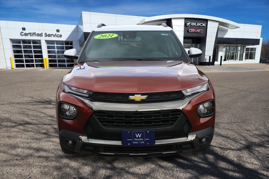 Used 2021 Chevrolet Trailblazer Activ with VIN KL79MSSL6MB114476 for sale in Virginia, Minnesota