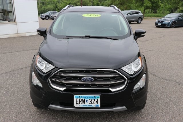 Used 2020 Ford Ecosport Titanium with VIN MAJ6S3KL7LC311155 for sale in Virginia, Minnesota