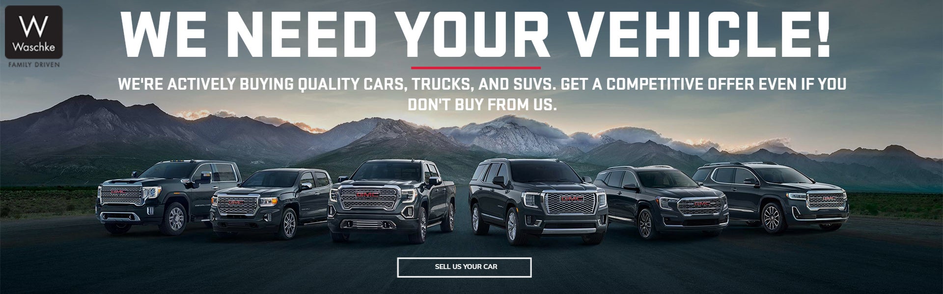 Sell Us Your Vehicle